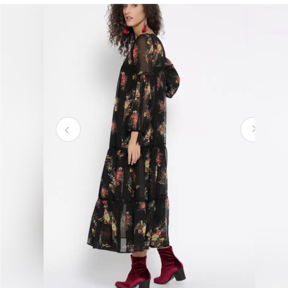 Forever 21 Colorful Floral Dress